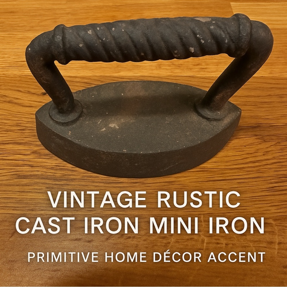 ✨ Vintage Rustic Miniature Décor Accent – 1800s-Inspired Primitive Display Piece